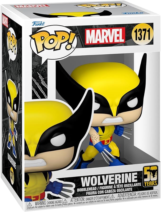 Buy Funko Pop Marvel Wolverine 50th Anniversary Wolverine Classic | Yallatoys.com