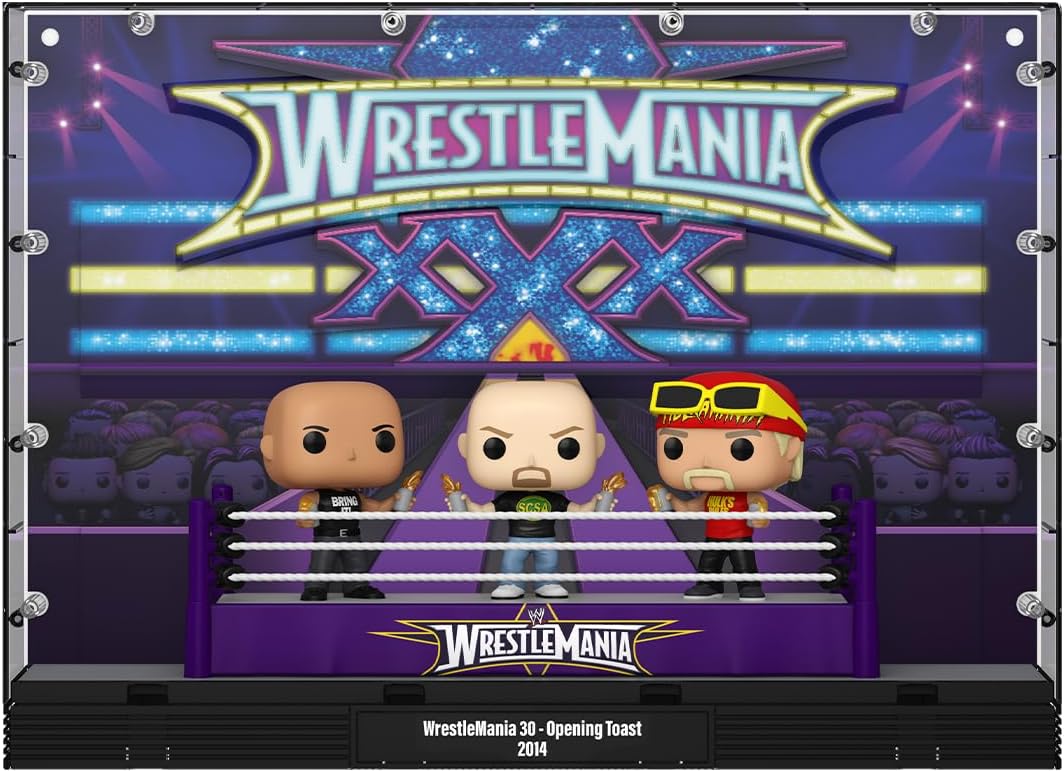 Buy Funko Pop Moments DLX WWE WM 30 Toast | Yallatoys.com
