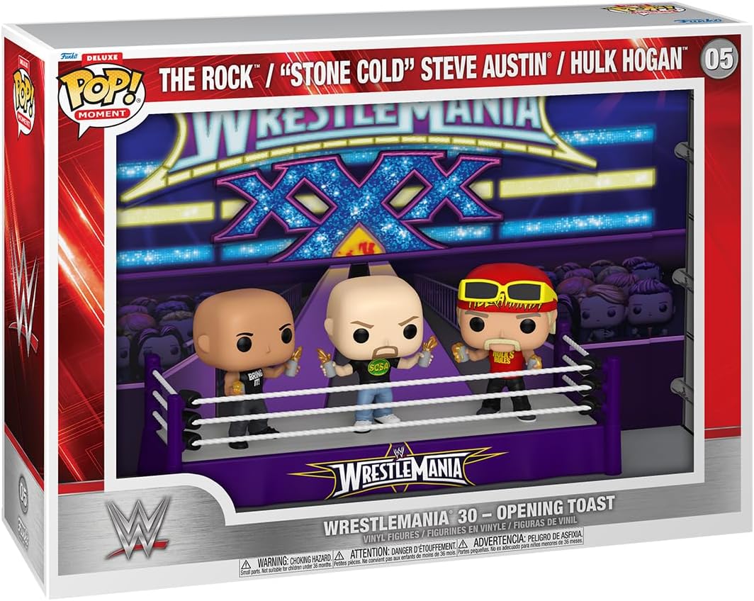 Buy Funko Pop Moments DLX WWE WM 30 Toast | Yallatoys.com