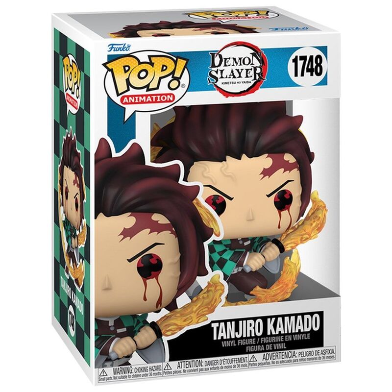 Buy Funko Pop Animation Demon Slayer Tanjiro Sun Breathing | Yallatoys.com