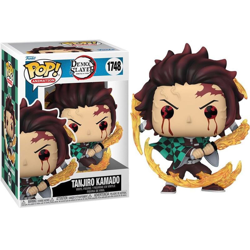 Buy Funko Pop Animation Demon Slayer Tanjiro Sun Breathing | Yallatoys.com