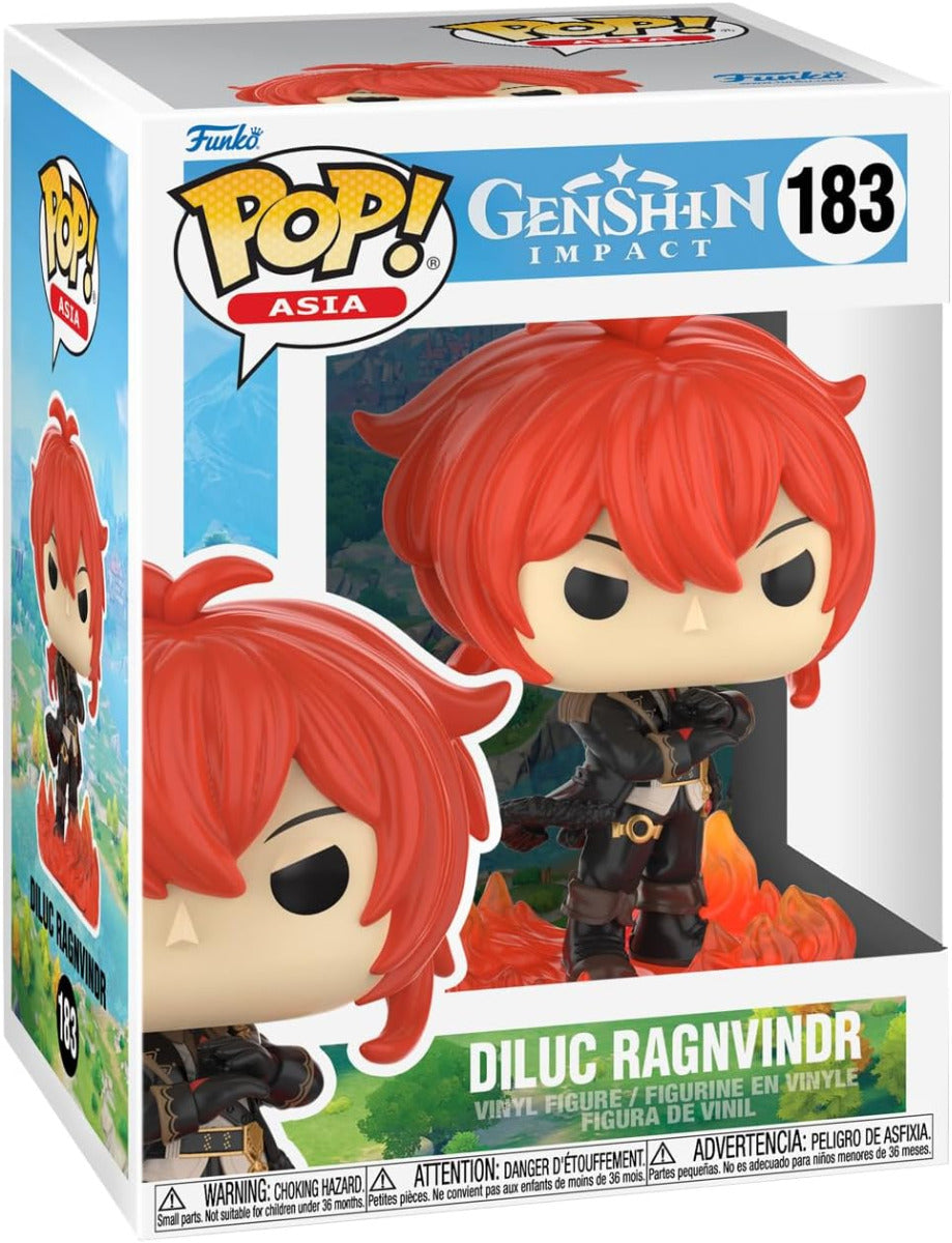 Buy Funko Pop Games Genshin Impact S2 Diluc Ragnvindr | Yallatoys.com