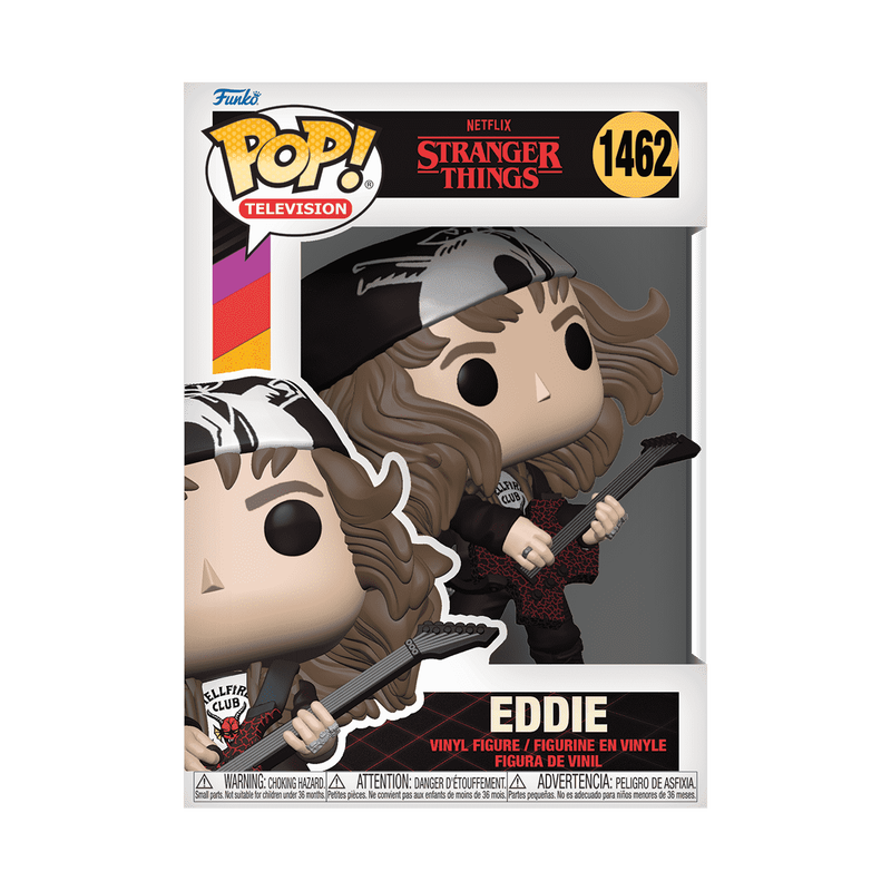Buy Funko Pop Tv Stranger Things S4 Eddie with Guitar | Yallatoys.com