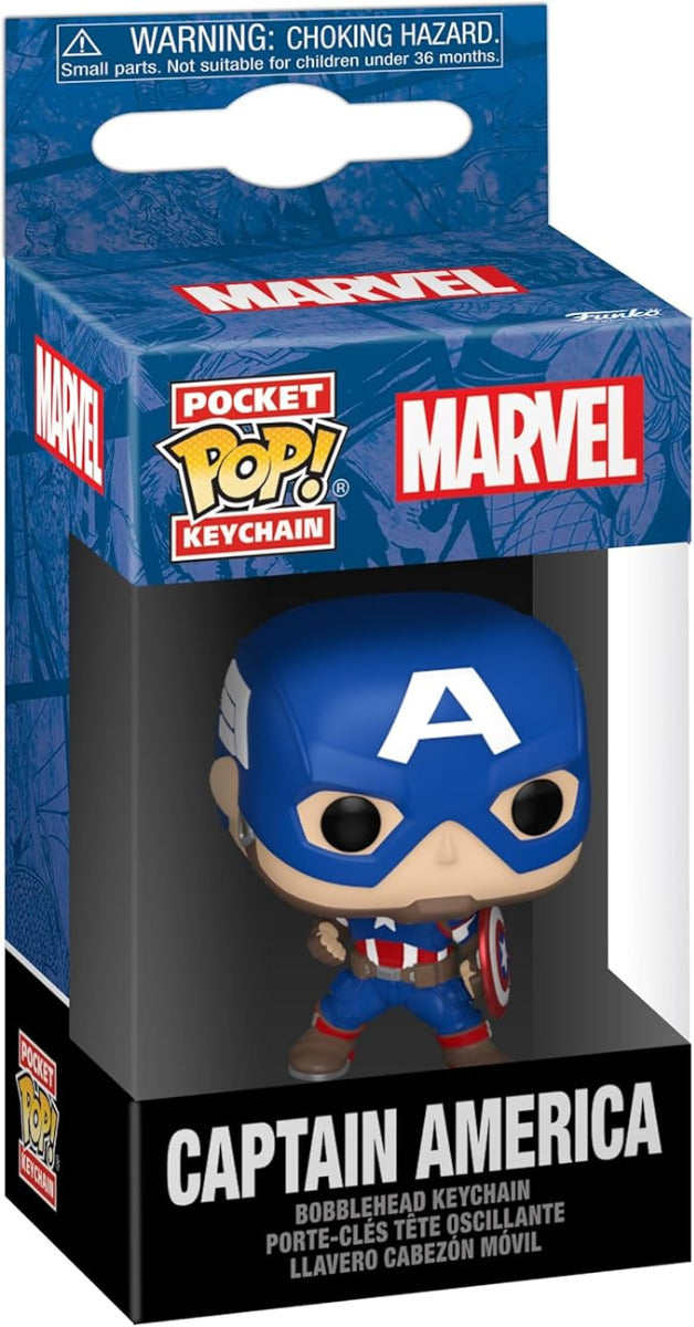 Buy Funko Pocket Pop Marvel Marvel NC Captain America | Yallatoys.com