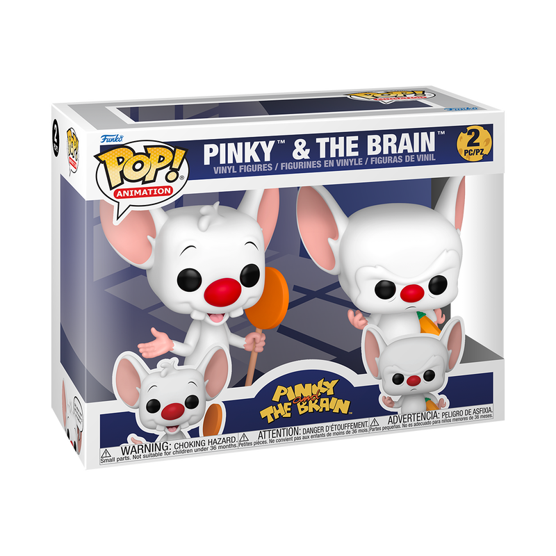Buy Funko Pop Pinky And The Brain 2 Pack | Yallatoys.com