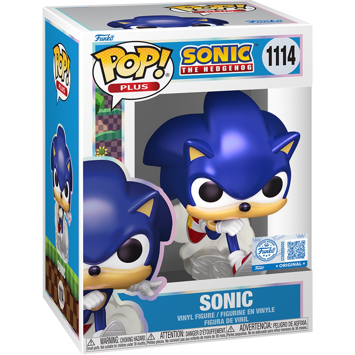 Buy Funko Pop Plus Sonic Pearlescent | Yallatoys.com