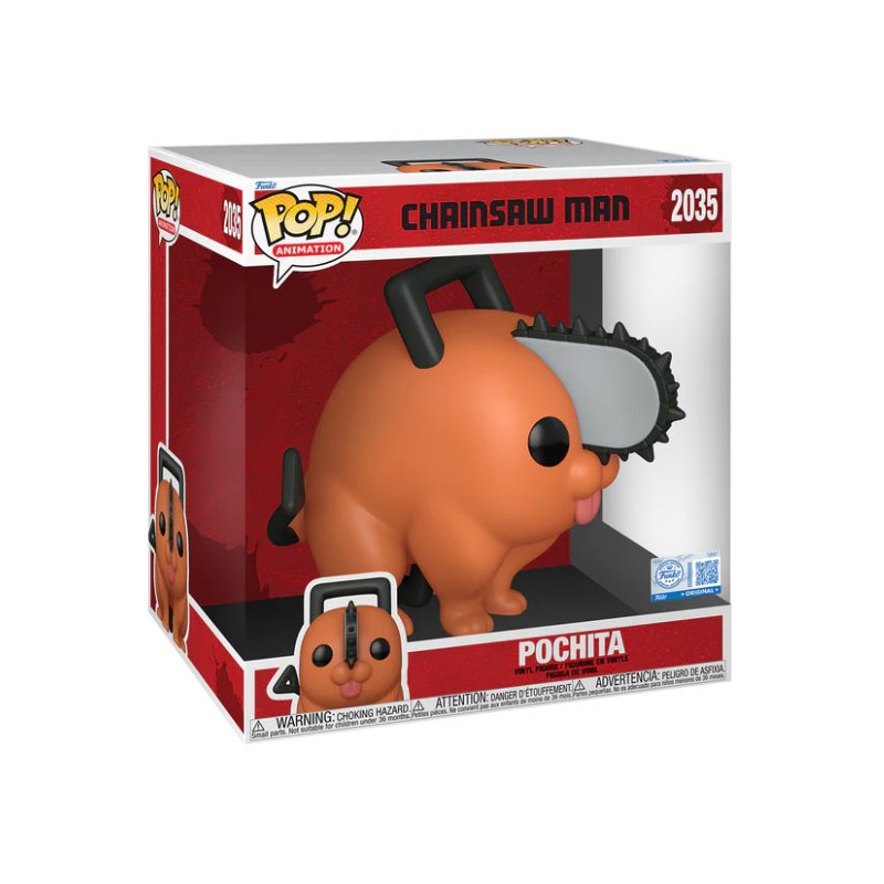 Buy Funko Pop Jumbo Animation Chainsaw Man Pochita | Yallatoys.com