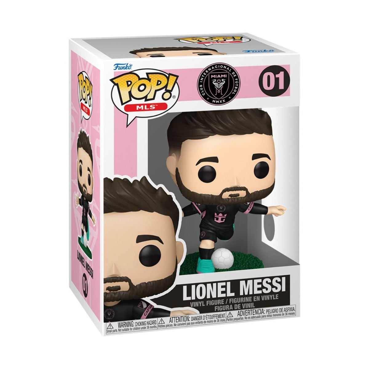 Buy Funko Pop Inter Miami Away Jersey Lionel Messi | Yallatoys.com