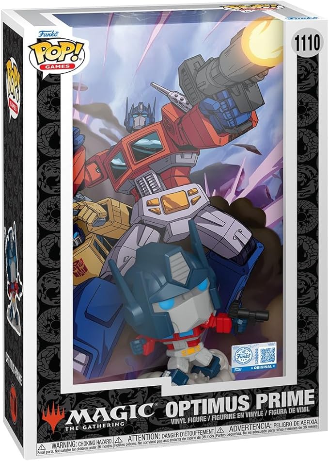 Buy Funko Pop Comic Covers Optimus Prime Magic The Gathering | Yallatoys.com