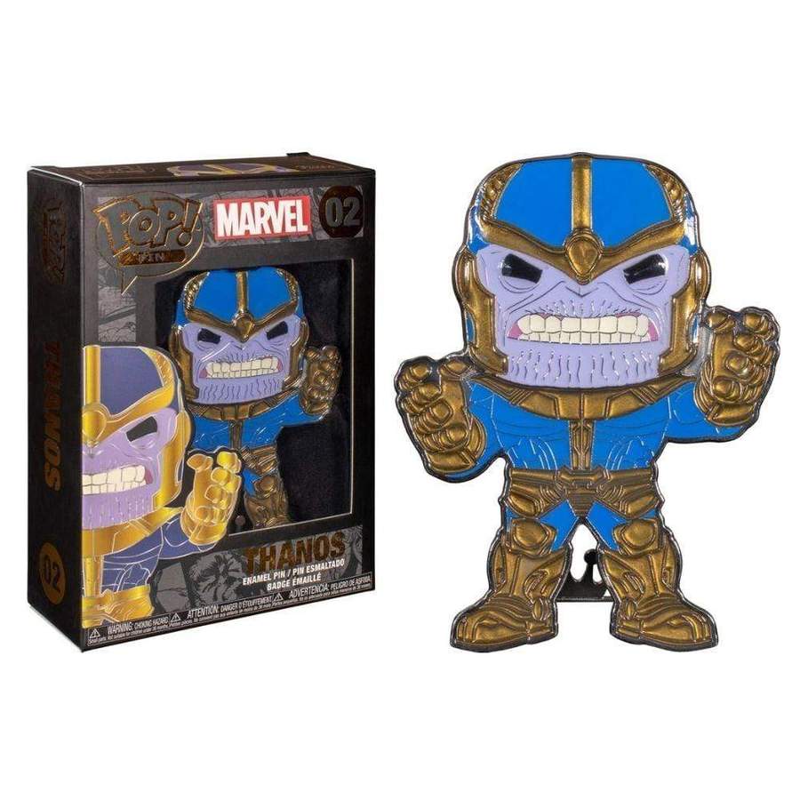 Buy Funko POP Marvel Thanos Premium Enamel Pin | Yallatoys.com