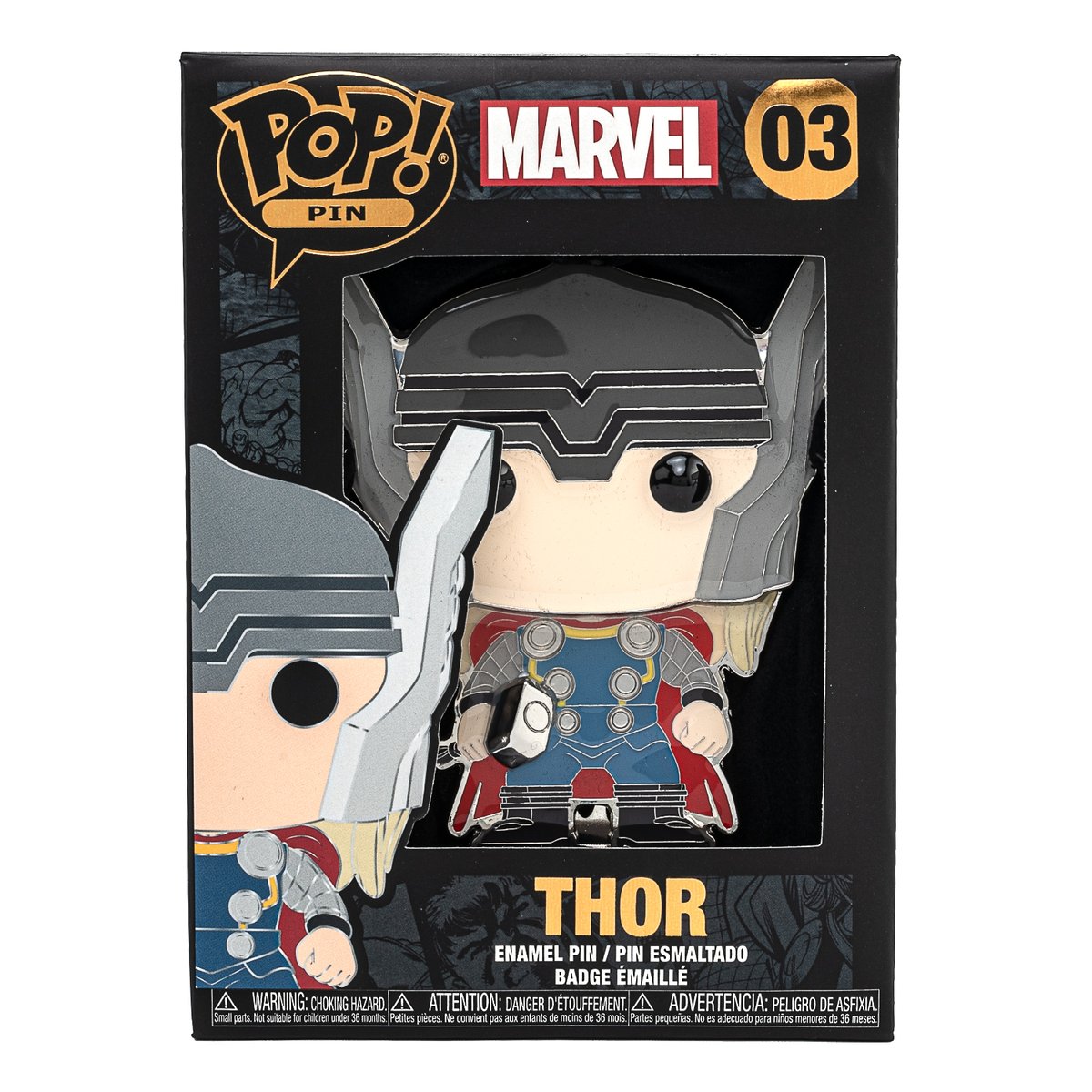 Buy Funko POP Marvel Thor Premium Enamel Pin | Yallatoys.com
