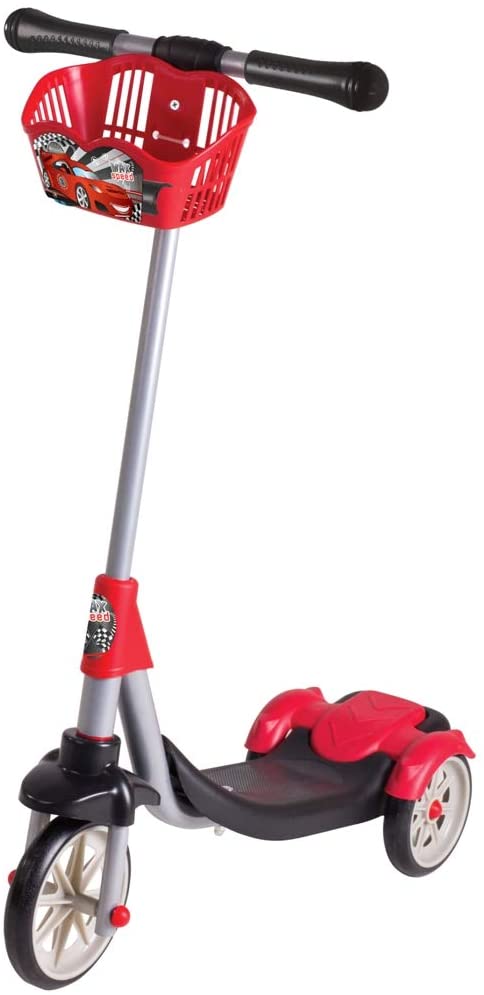 Buy Cool Wheels Scooter With Basket Speed Red | Yallatoys.com