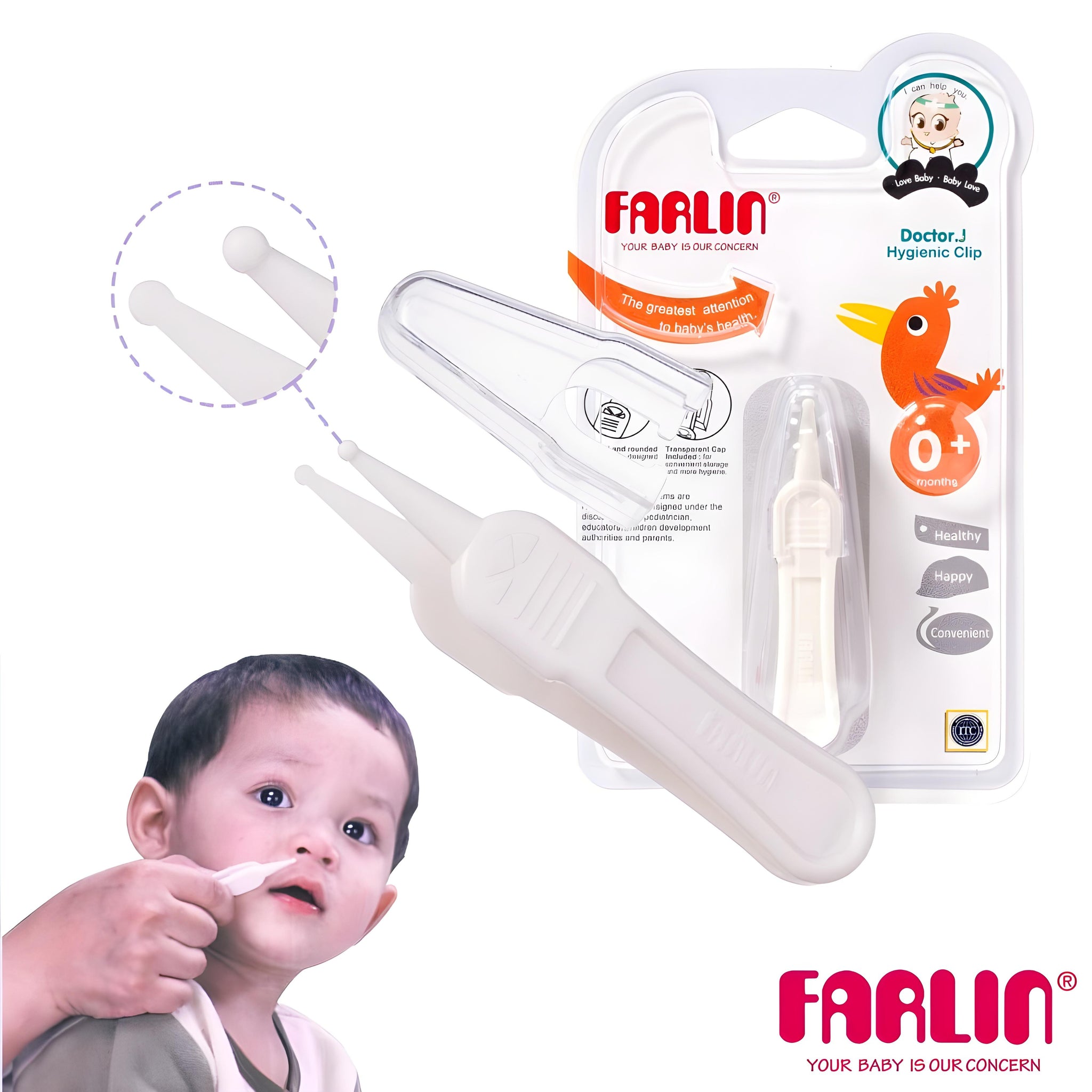 Farlin  Nose Cleaning Clip