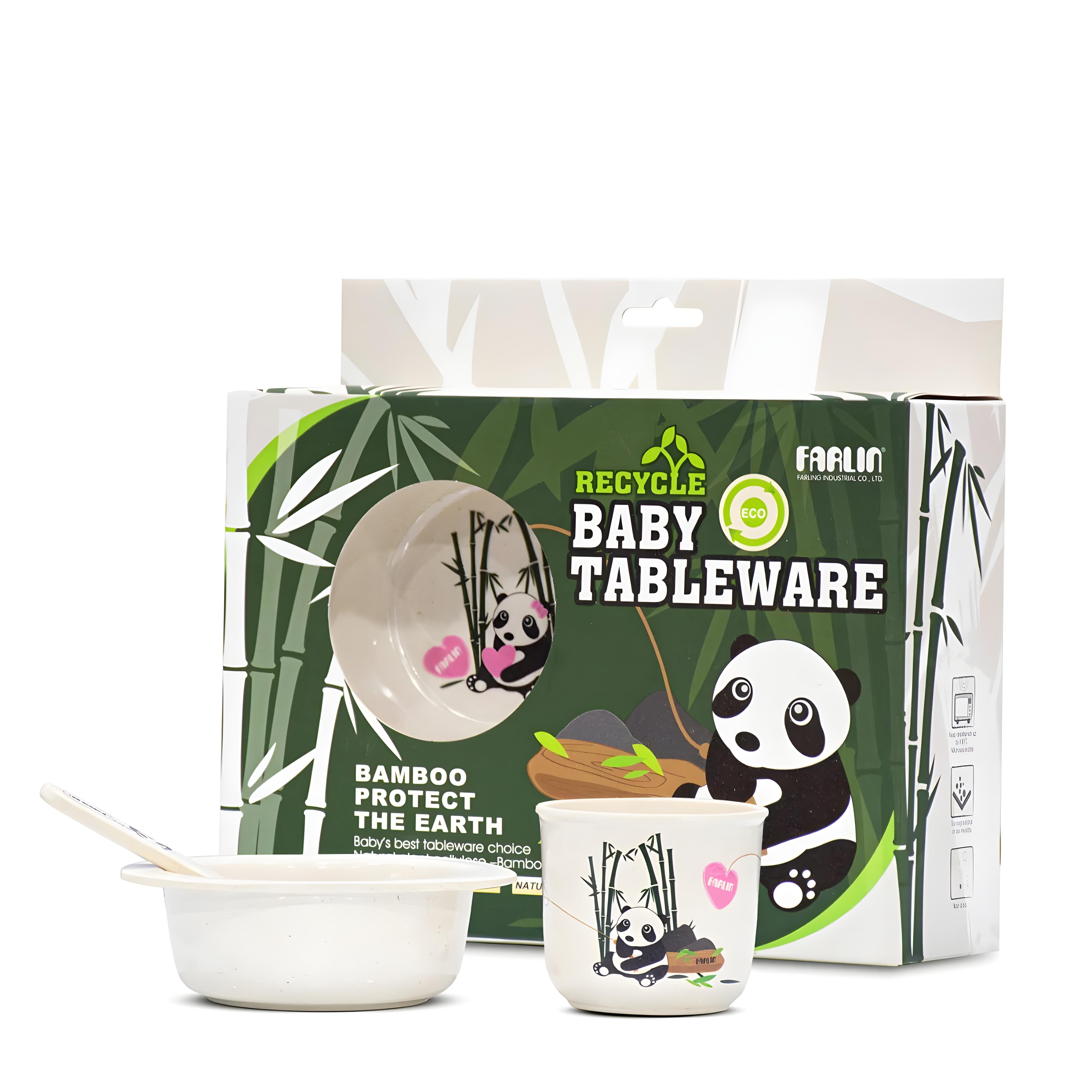 Farlin Bamboo Tableware (Sold Separately Subject To Availability) Farlin Yallatoys