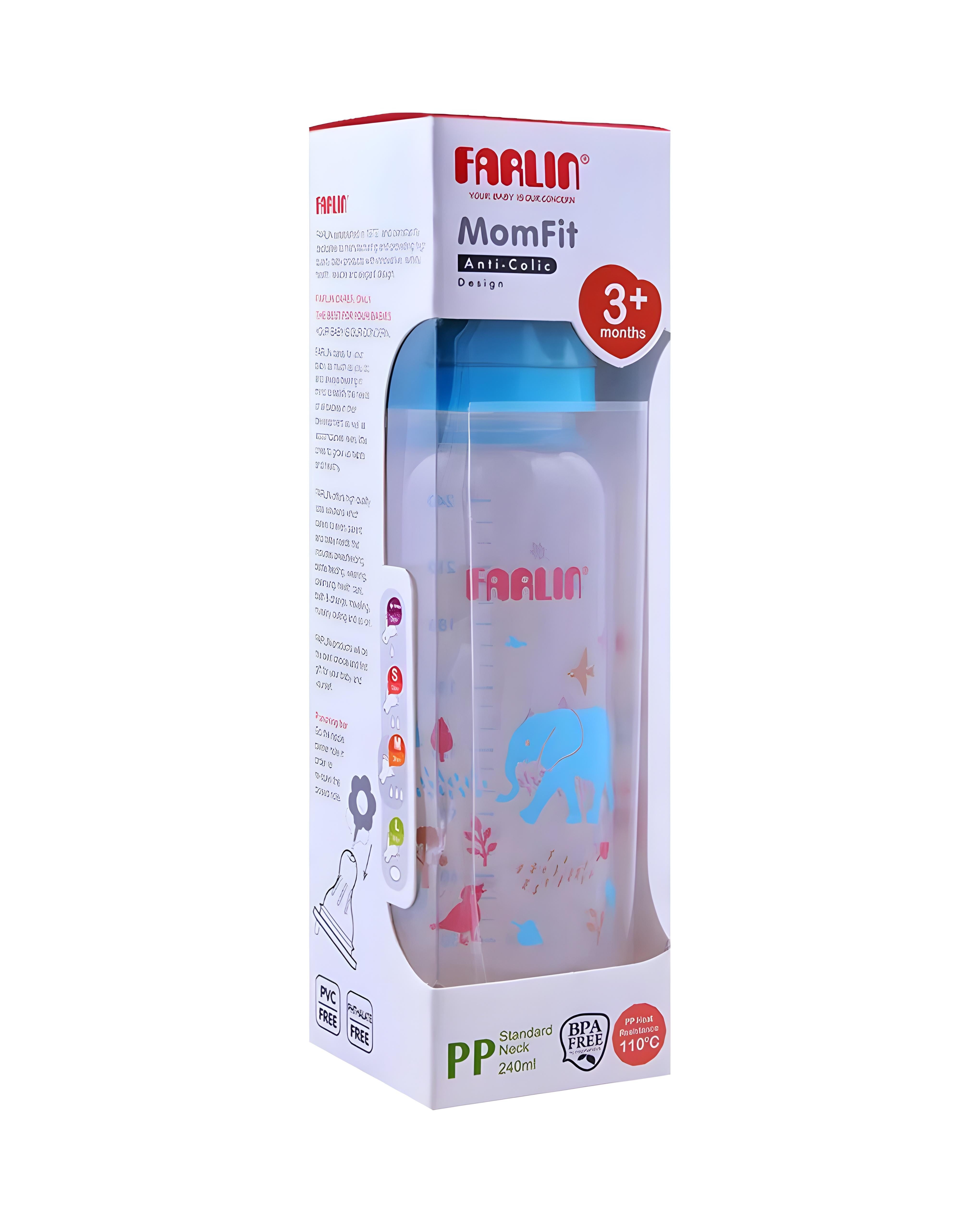 Farlin  Pp Standard Neck Feeder 240Ml B  - 2 Farlin Yallatoys