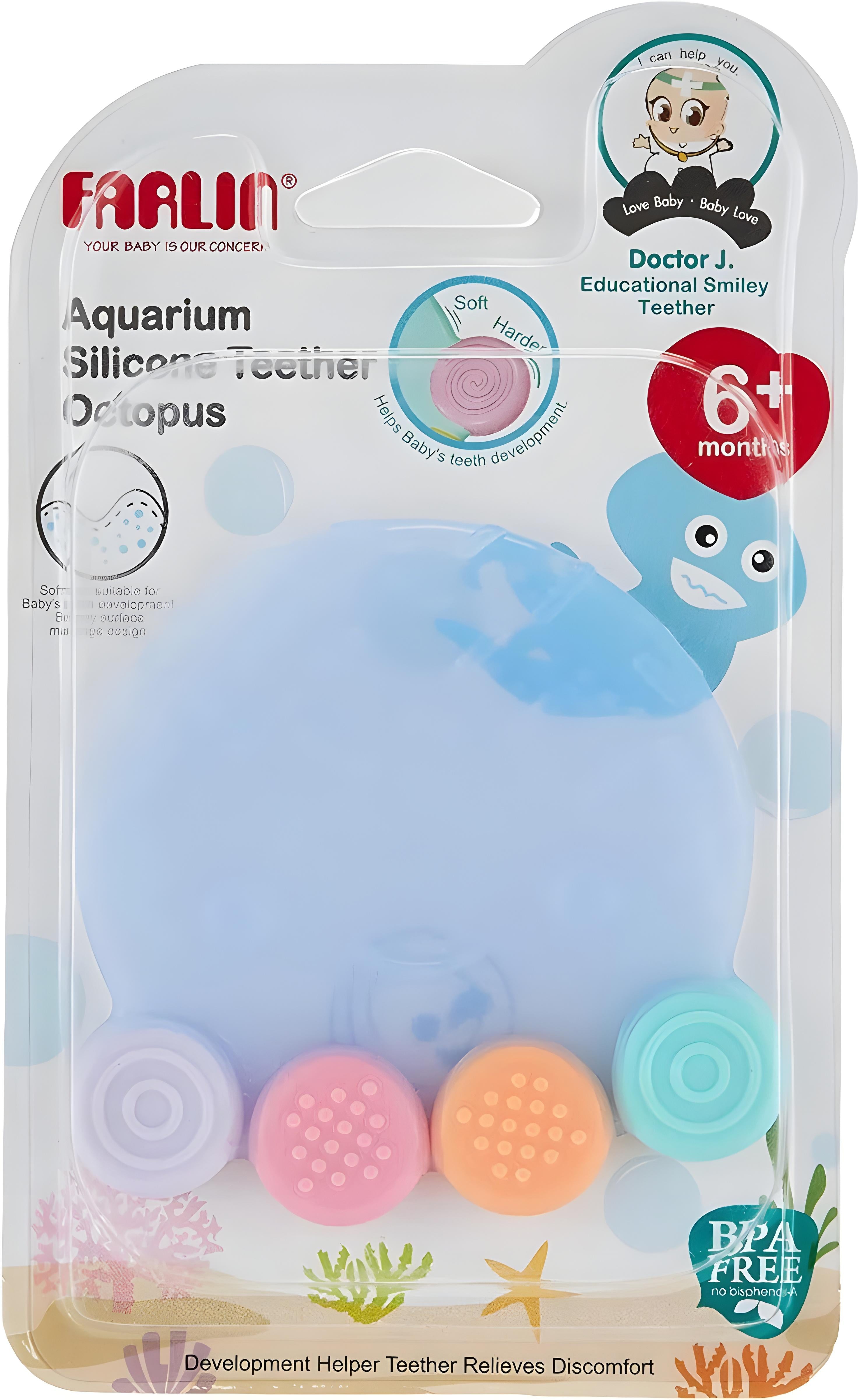 Farlin Silicone Gum Soother - 2 (Sold Separately Subject To Availability) Farlin Yallatoys