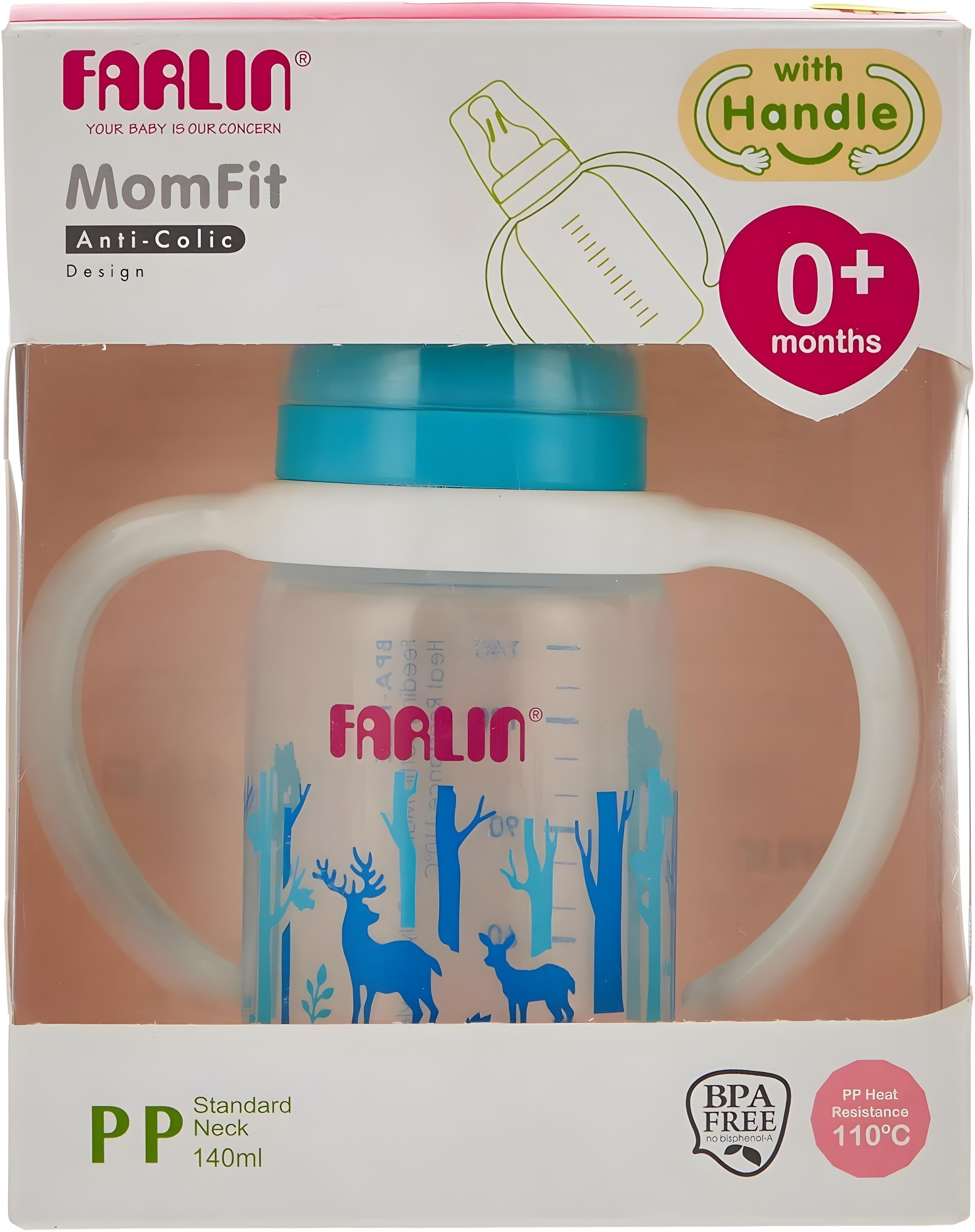 Farlin  Pp Standard Neck Feeder 140Ml With Handle B Farlin Yallatoys