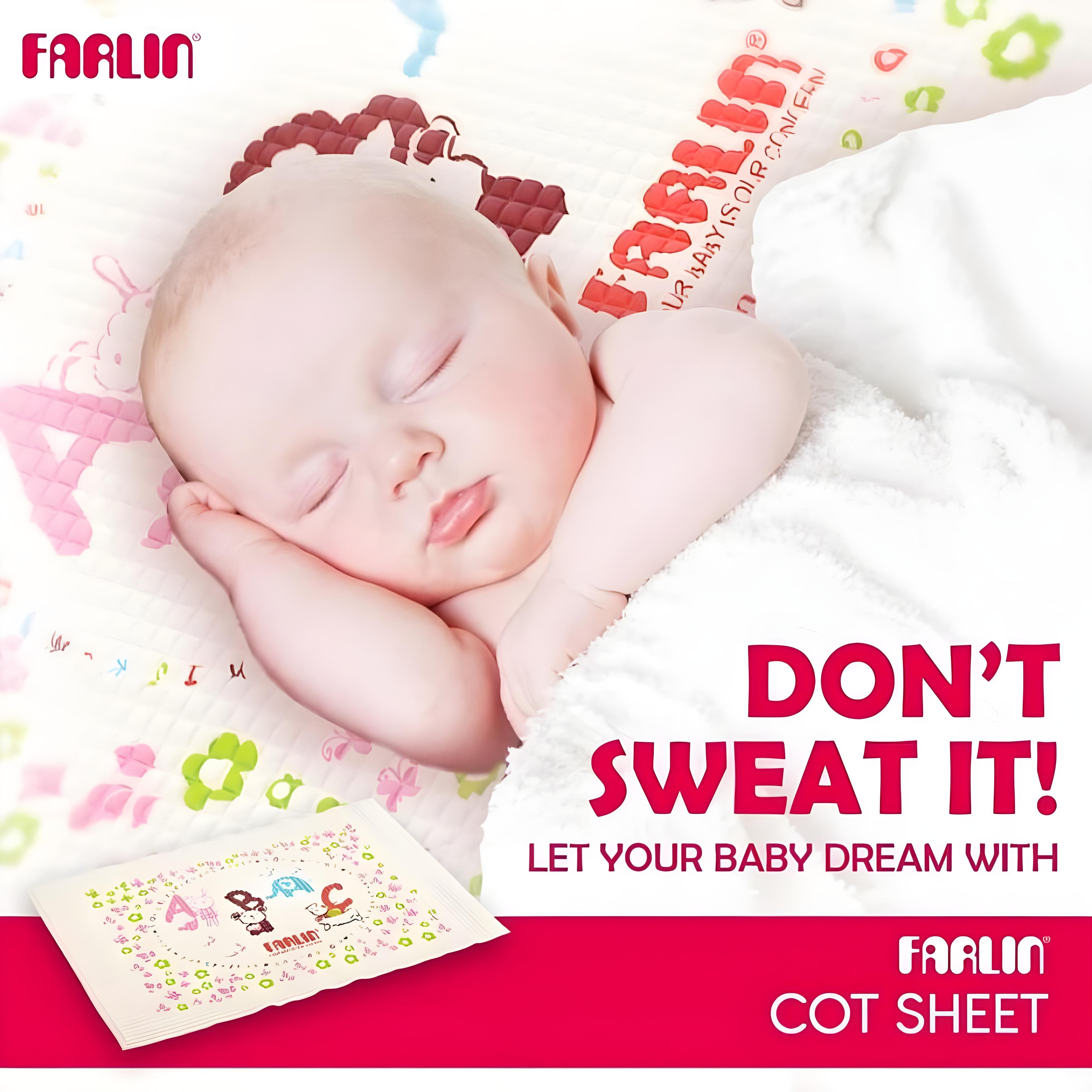 Farlin  Air-Filled Rubber Cotsheet Farlin Yallatoys