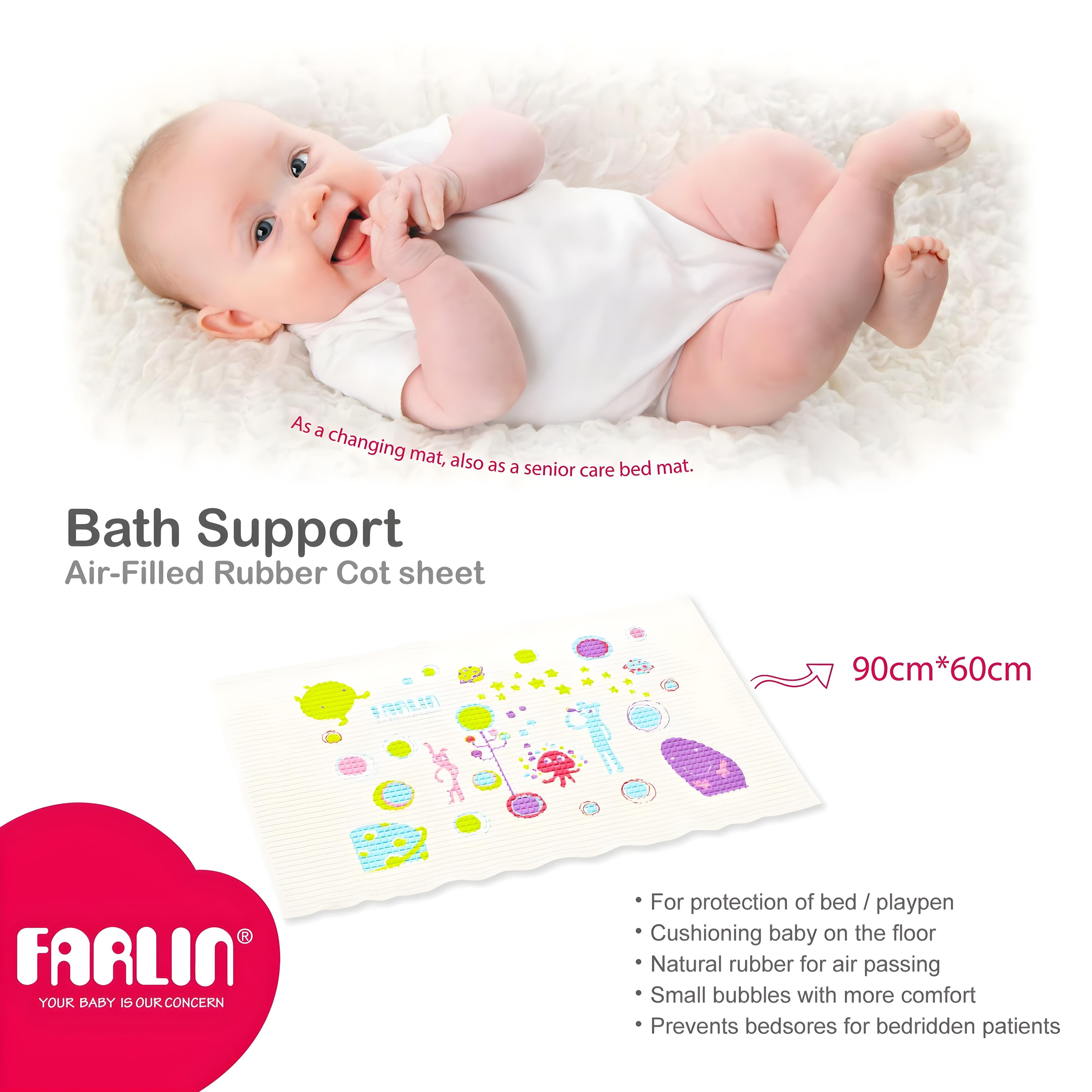 Farlin  Air-Filled Rubber Cotsheet Farlin Yallatoys