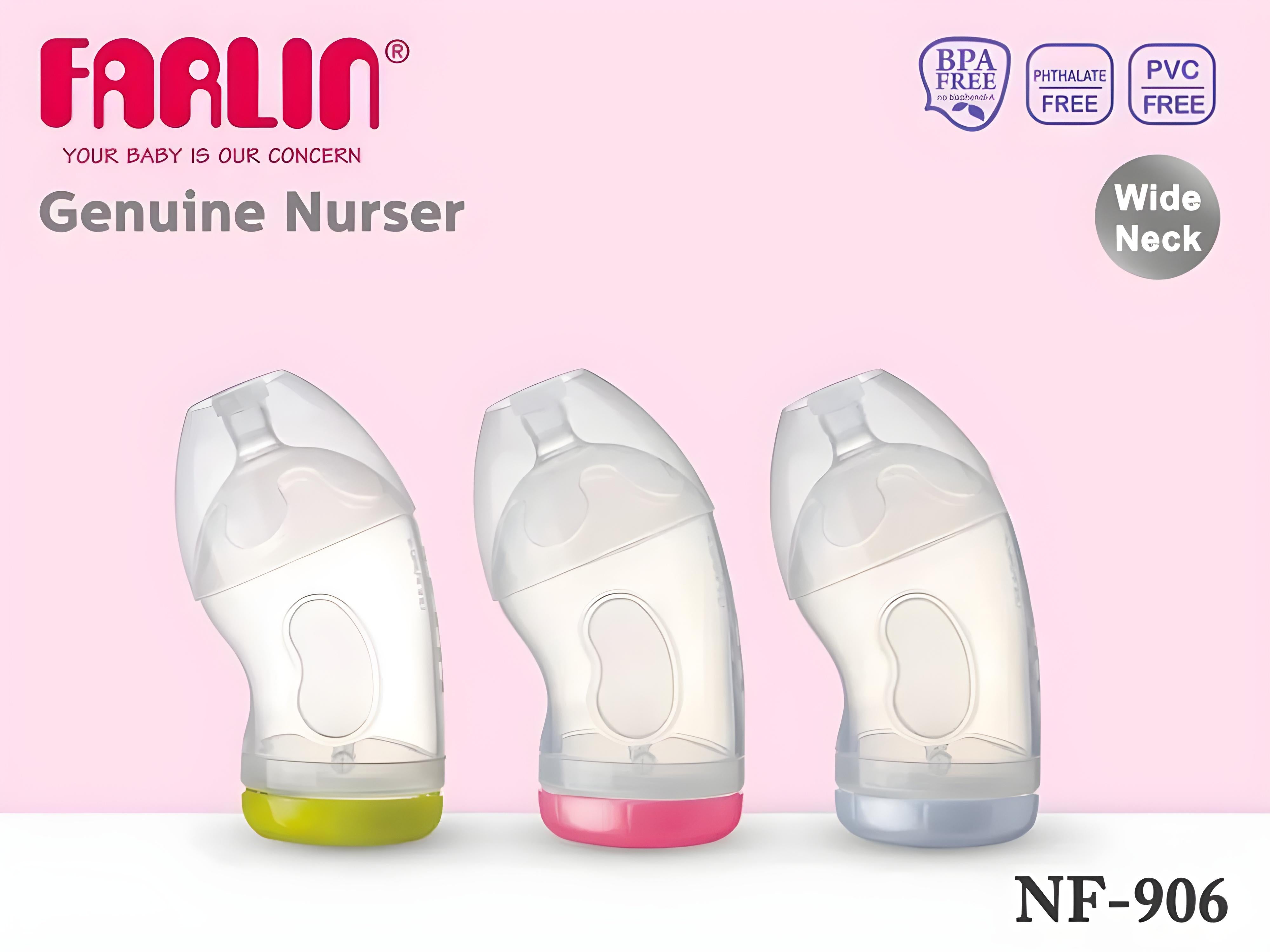 Farlin Silicone Feeding Bottle – Genuine Nurser 270Ml Farlin Yallatoys