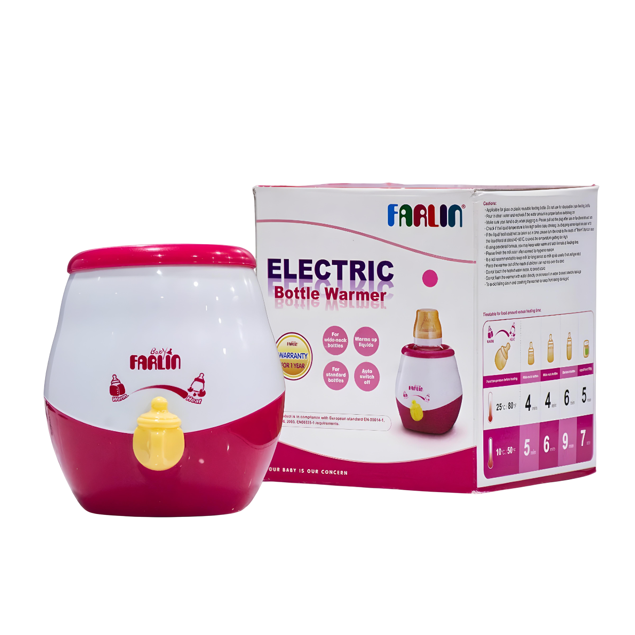 Farlin  Bottle Warmer 220V (Sold Separately Subjected to Availability)