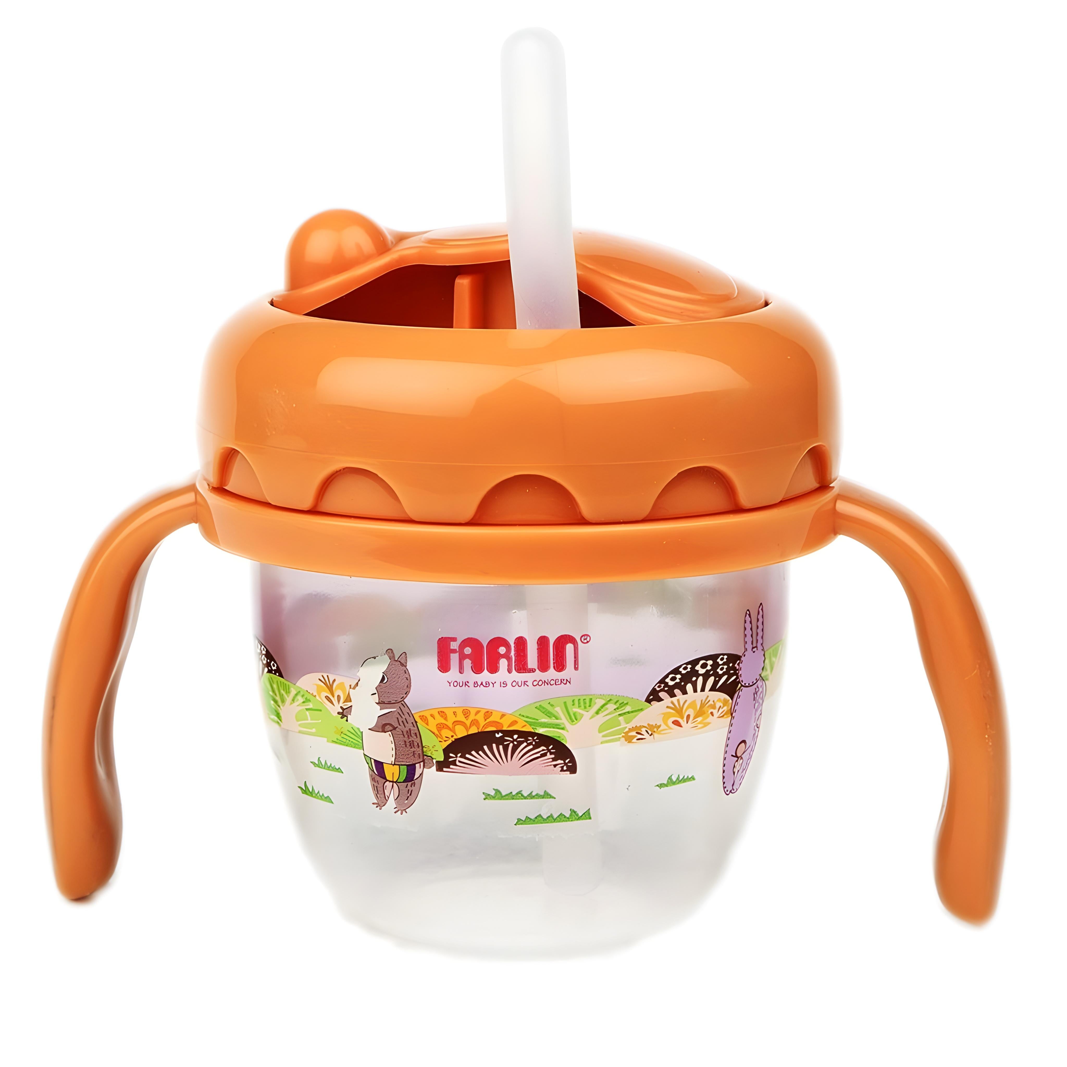 Farlin Gulu Straw Drinking Cup 120Ml Farlin Yallatoys