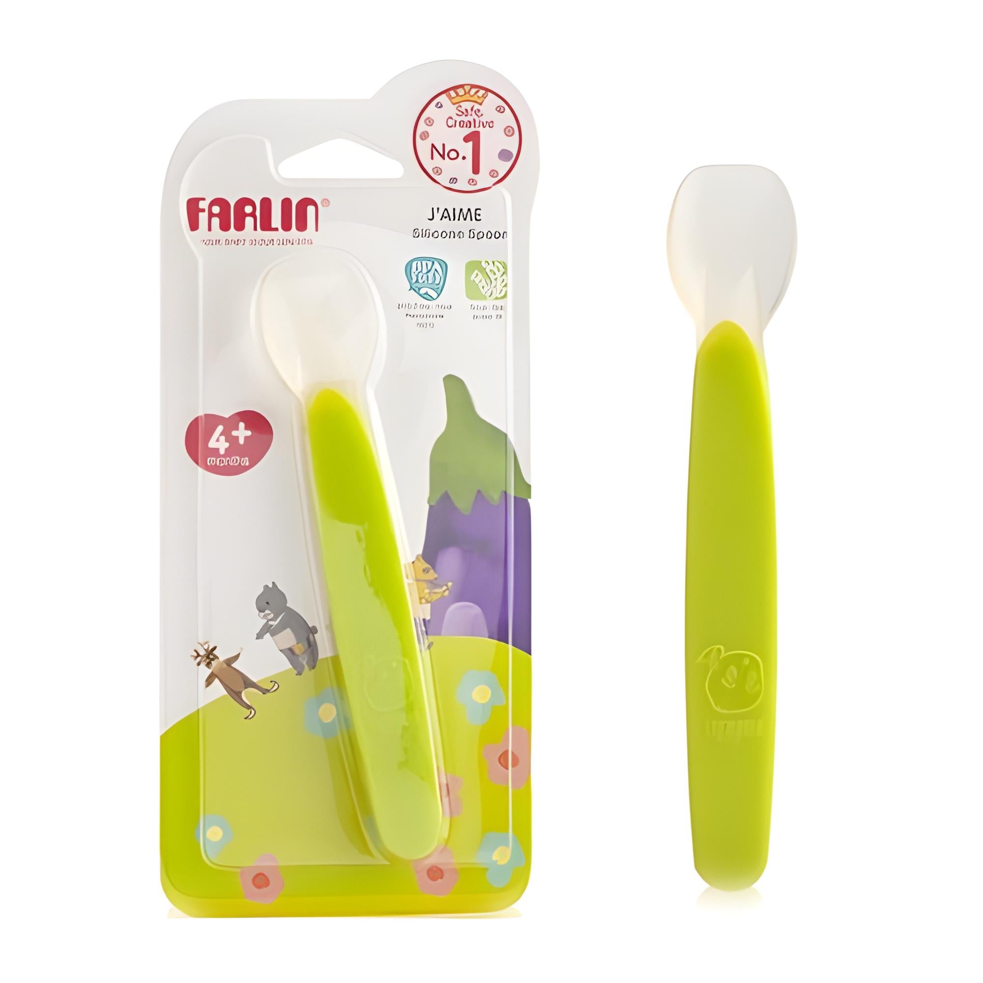 Farlin  Silicone Spoon Farlin Yallatoys