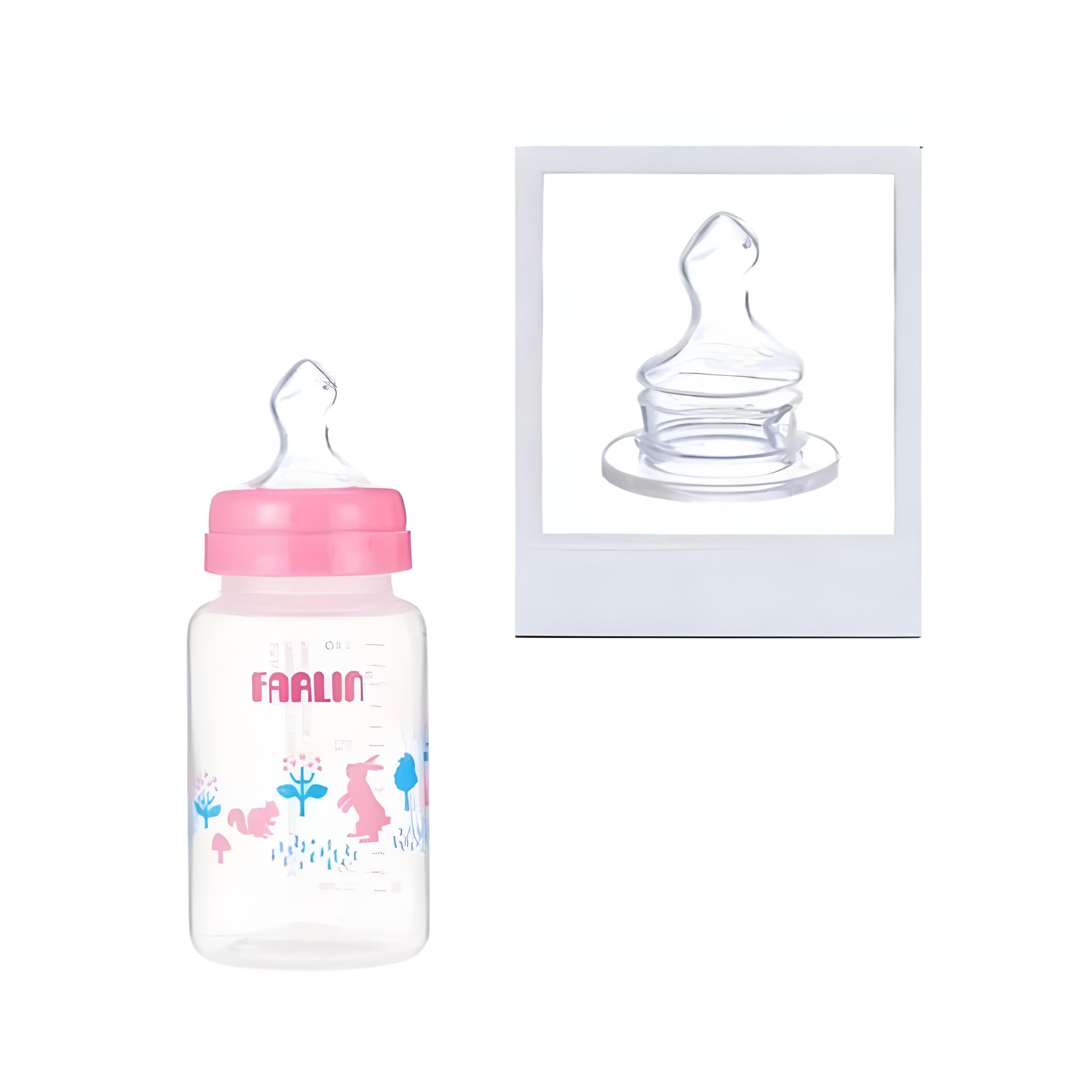 Farlin  Orthodontic Silicone Nipple (M)X2- 6-18M Farlin Yallatoys
