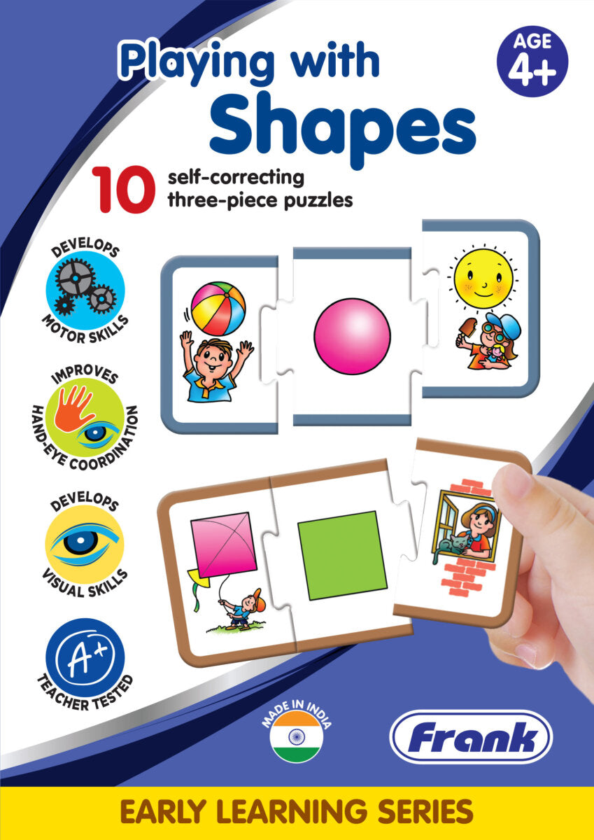 Buy Frank Playing With Shapes Puzzle For Early Learners | Yallatoys.com