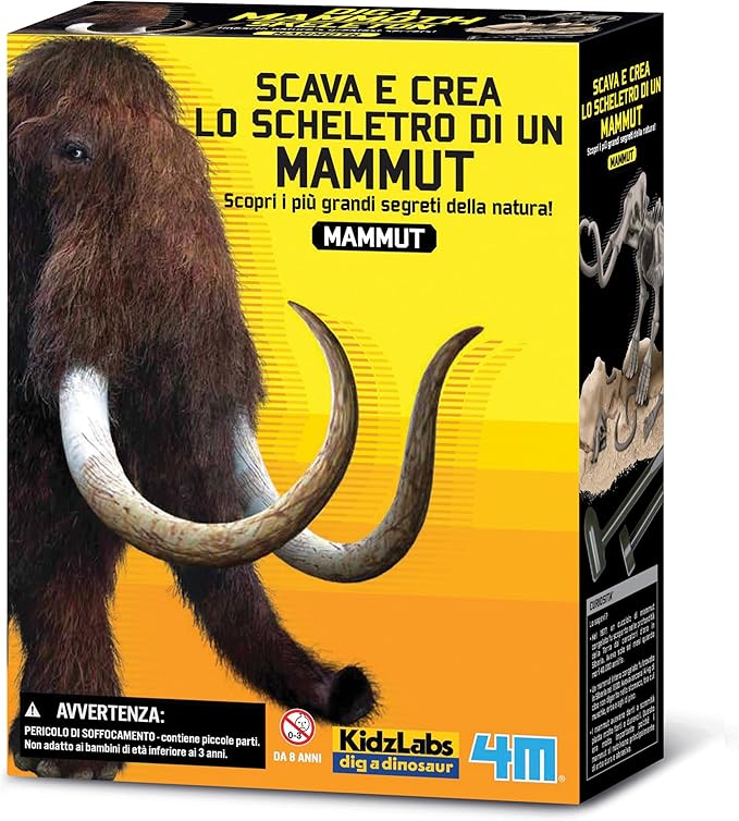 Buy 4M Kidz Labs Mammoth Skeleton Excavation | Yallatoys.com