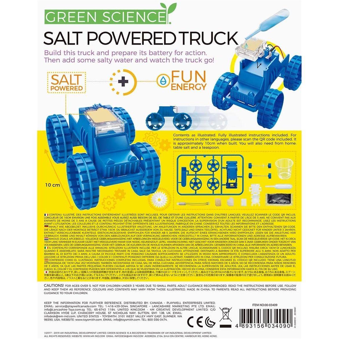 Buy 4M Salt Powered Truck Toy | Yallatoys.com