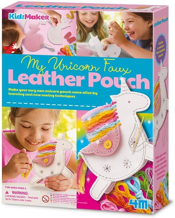 Buy 4M My Unicorn Faux Leather Pouch | Yallatoys.com