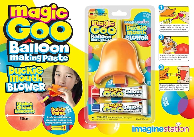 Buy 4M Magic Goo Balloon Duckie Mouth Blower | Yallatoys.com