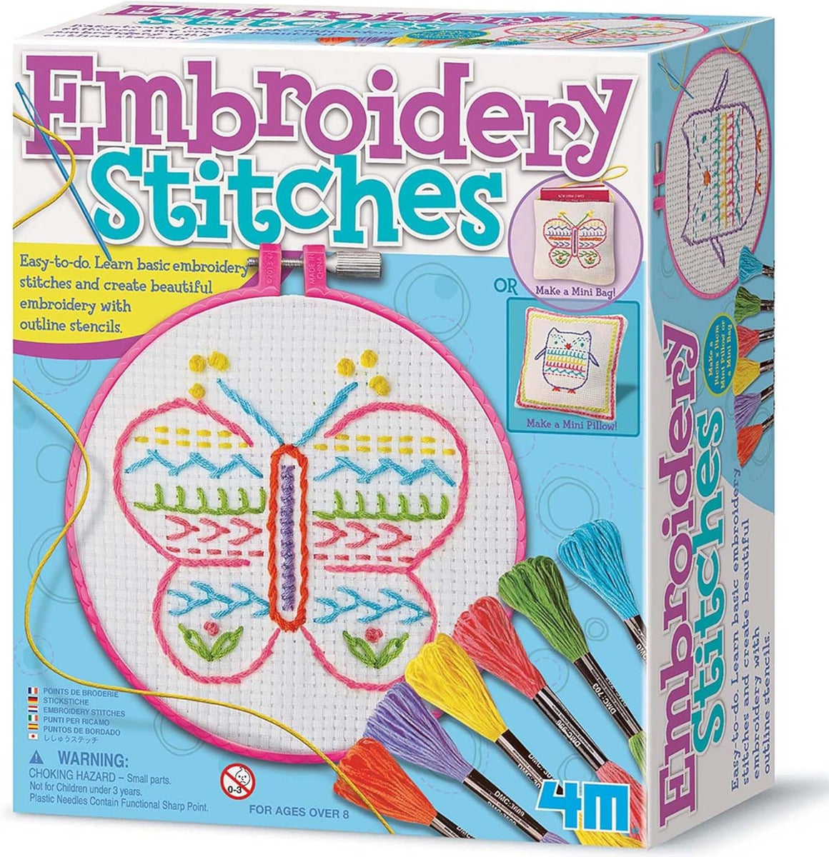 Buy 4M Creative Crafts Embroidery Stitches | Yallatoys.com