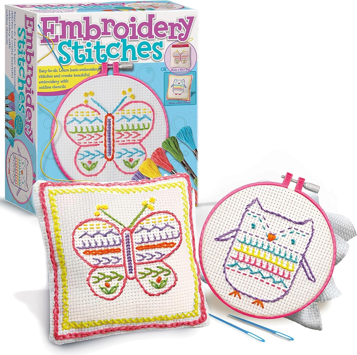 Buy 4M Creative Crafts Embroidery Stitches | Yallatoys.com