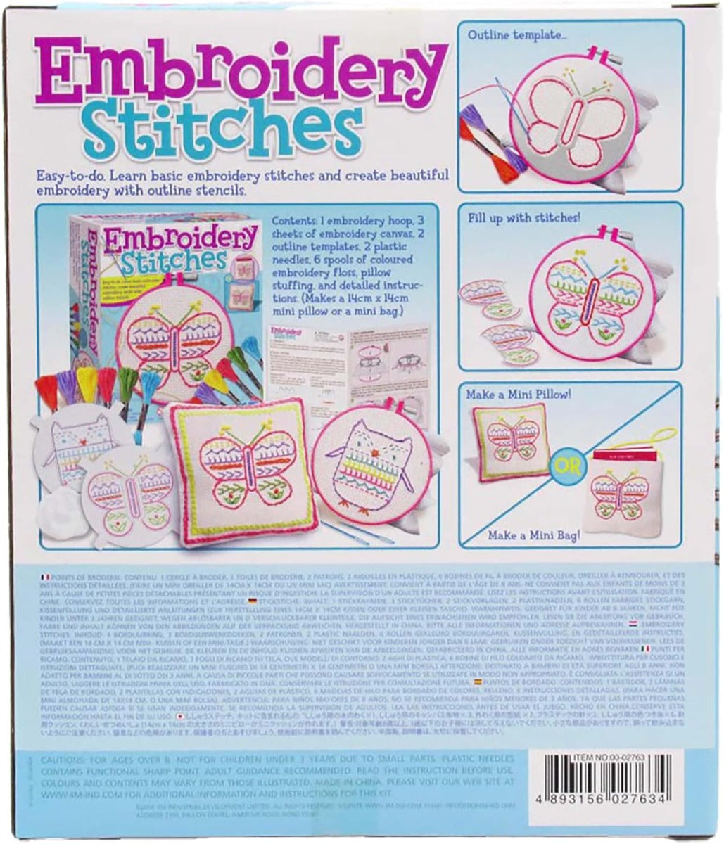 Buy 4M Creative Crafts Embroidery Stitches | Yallatoys.com