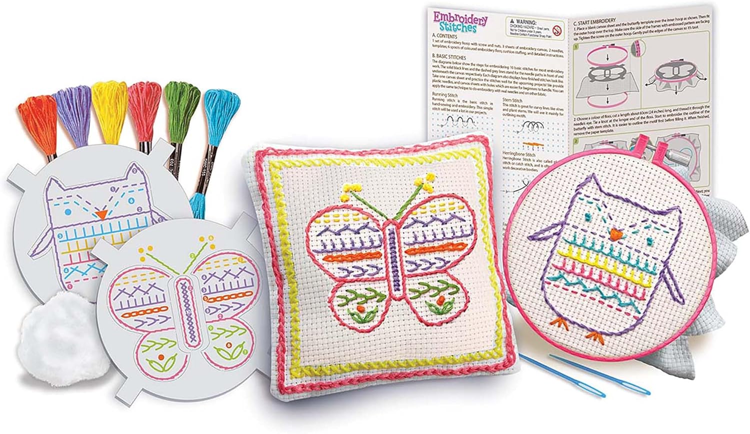 Buy 4M Creative Crafts Embroidery Stitches | Yallatoys.com