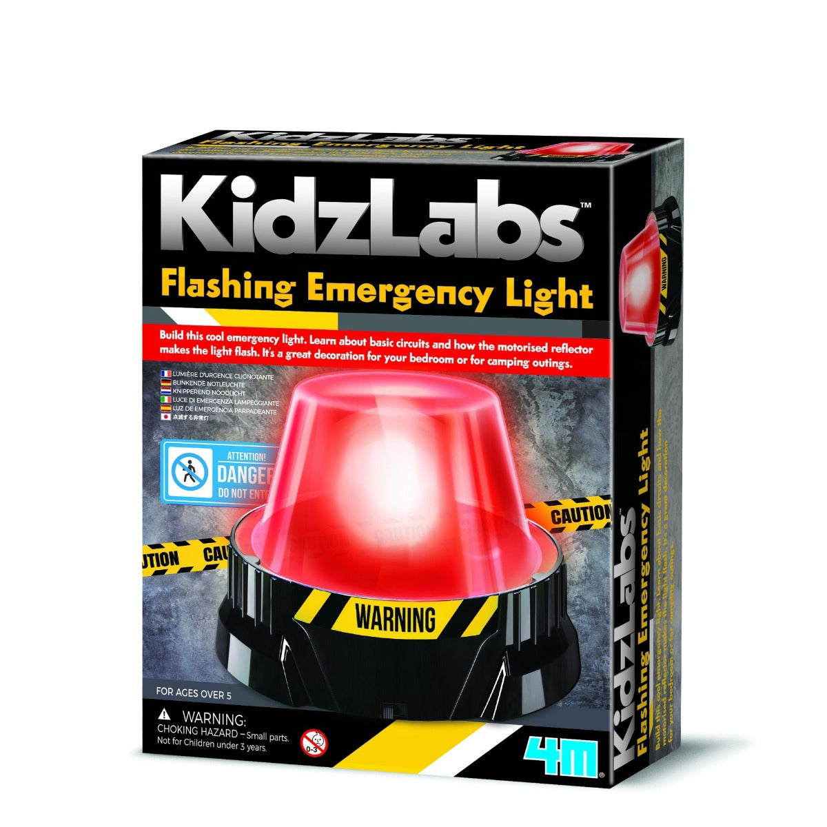 Buy 4M Science Kidzlabs Flashing Emergency Light | Yallatoys.com