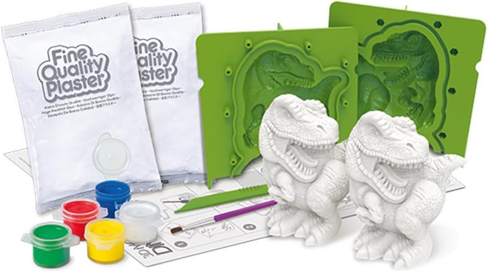 Buy 4M 3D Mould And Paint Dinosaurs | Yallatoys.com