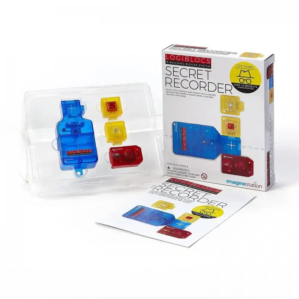 Buy 4M Logiblocs Secret Recorder | Yallatoys.com