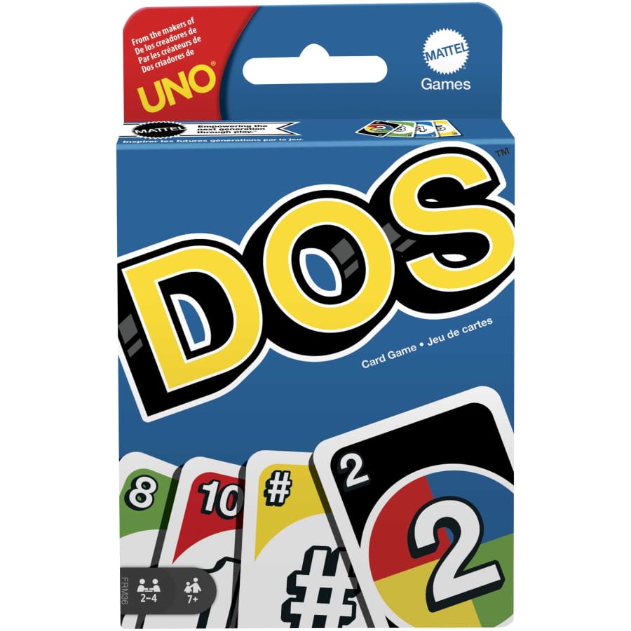 Buy Mattel Game Uno DOS Card Game | Yallatoys.com