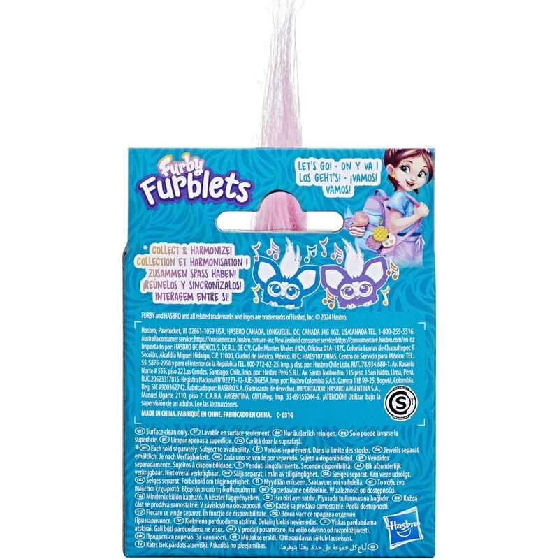 Buy Furby Furblet Bub Lee 2Inch Keychain Plush Toy | Yallatoys.com