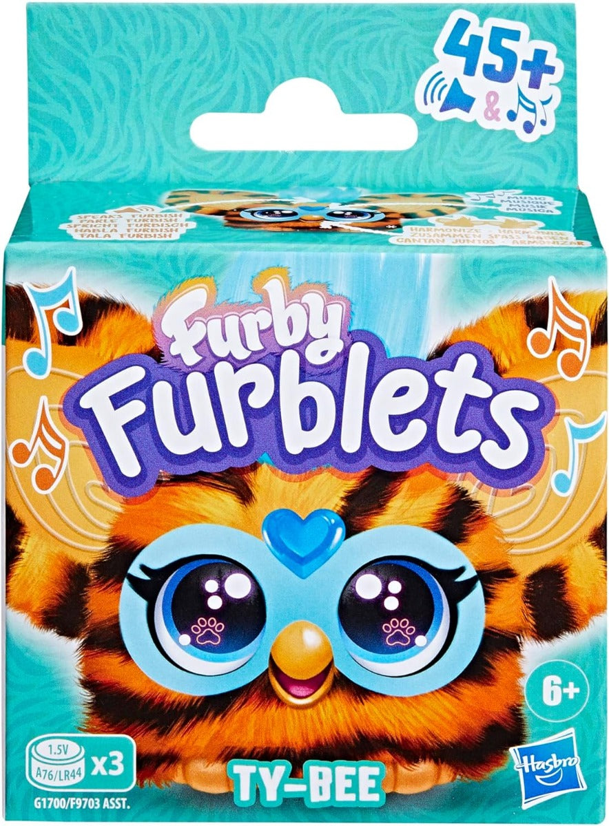 Buy Furby furblets ty bee mini friend electronic plush toys orange tiger | Yallatoys.com
