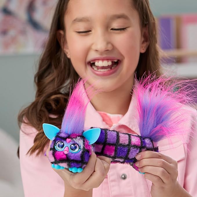 Buy Furby DJ Furblets Dis Co Dazz Mini Electronic Plush  | Yallatoys.com