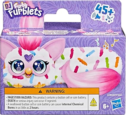 Buy Furby DJ Furblets Berry Cup Cake Plush Toy | Yallatoys.com