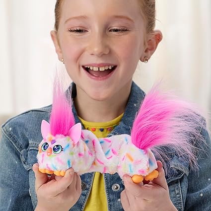 Buy Furby DJ Furblets Berry Cup Cake Plush Toy | Yallatoys.com