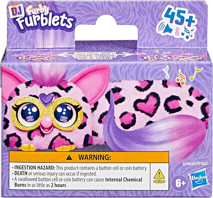 Buy Furby DJ Furblets Kitt Ee Luv Mini Electronic Plush  | Yallatoys.com