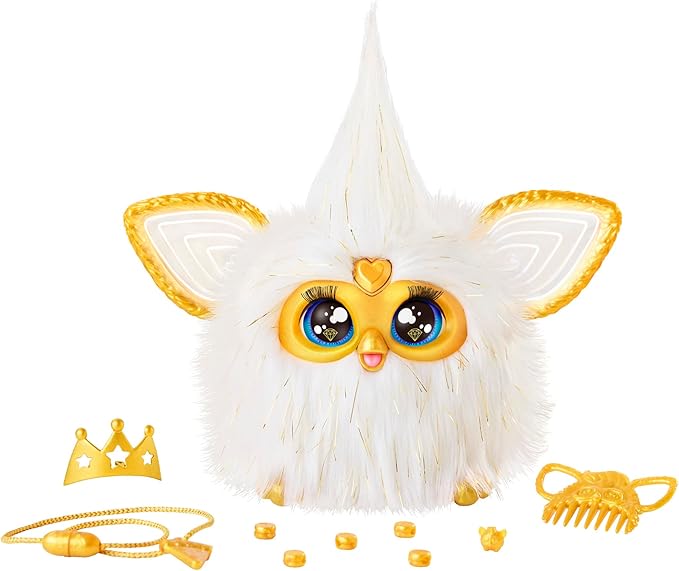 Buy Furby Gold Glam Interactive Plush | Yallatoys.com