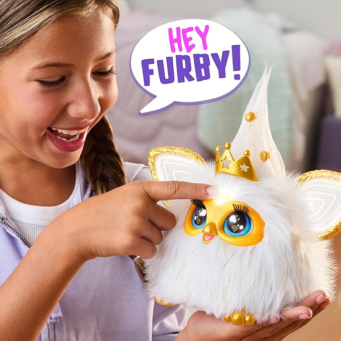 Buy Furby Gold Glam Interactive Plush | Yallatoys.com