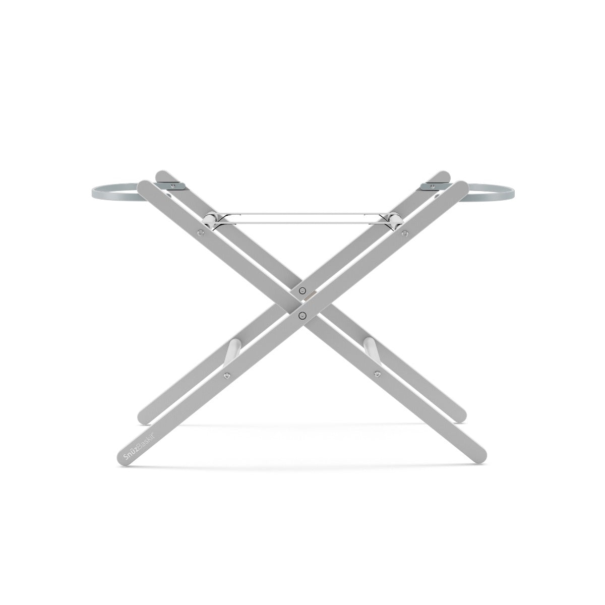 Snuz  Baskit Light Grey Moses Basket & Dove Grey Stand Set Snuz Yallatoys